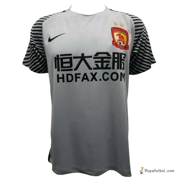 Camiseta Evergrande Portero 2017/18 Gris